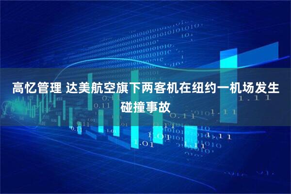 高忆管理 达美航空旗下两客机在纽约一机场发生碰撞事故